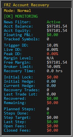 Frz recovery EA Hud
